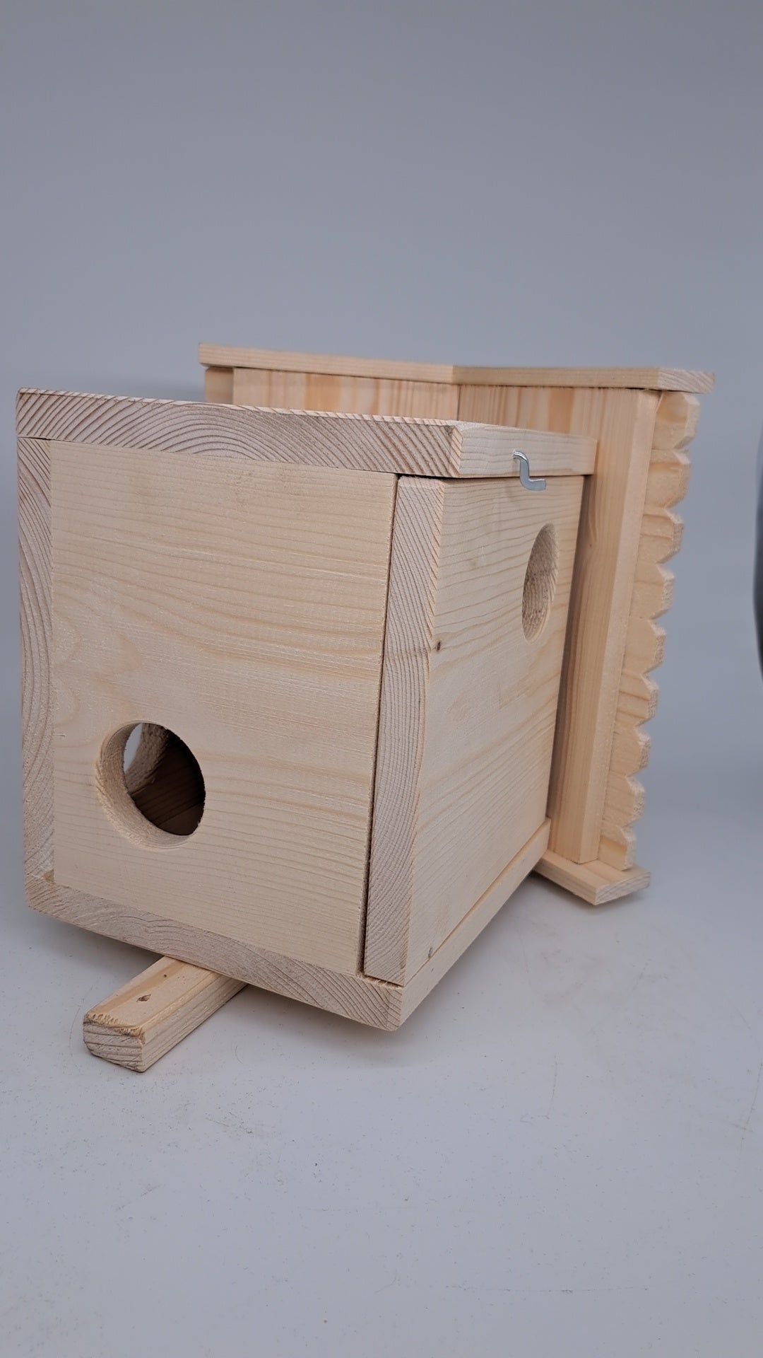 Eichhörnchenkobel Eichhörnchen Kobel Eichhörnchenhaus Futterhaus Eichhörnchenspielhaus 2x wetterfest imprägniert  E3N