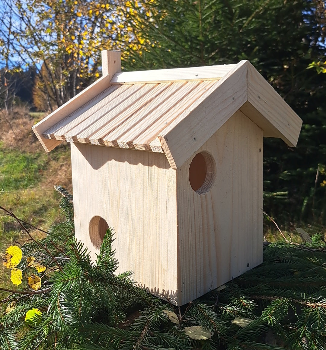 Eichhörnchenkobel Eichhörnchen Kobel Eichhörnchenhaus Futterhaus Eichhörnchenspielhaus 2x wetterfest imprägniert  E3N
