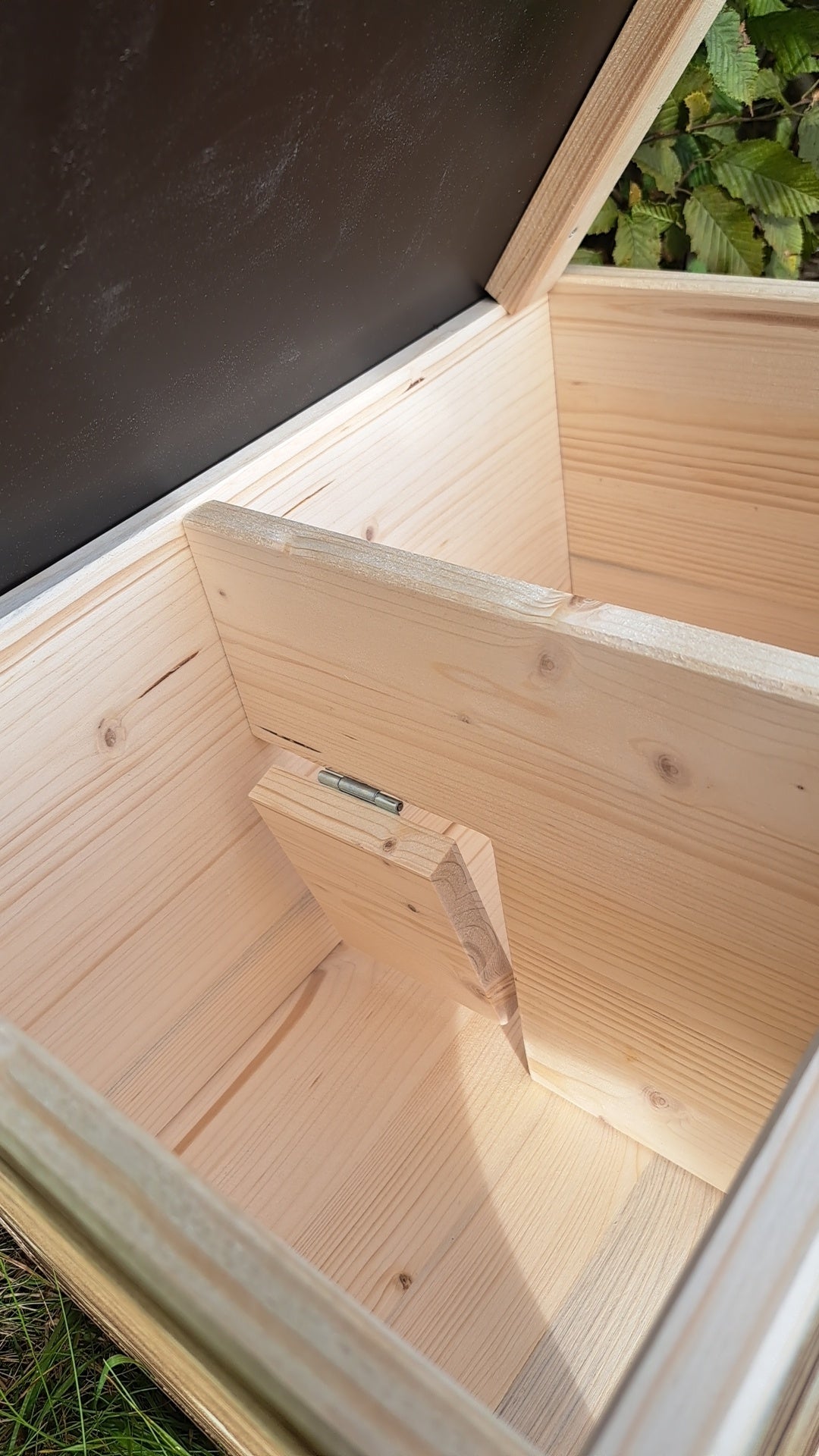 Hedgehog house Igelhotel Igelhütte Futterhaus for hedgehog hedgehog futter house flamed with floor and rat flap (IGKB)