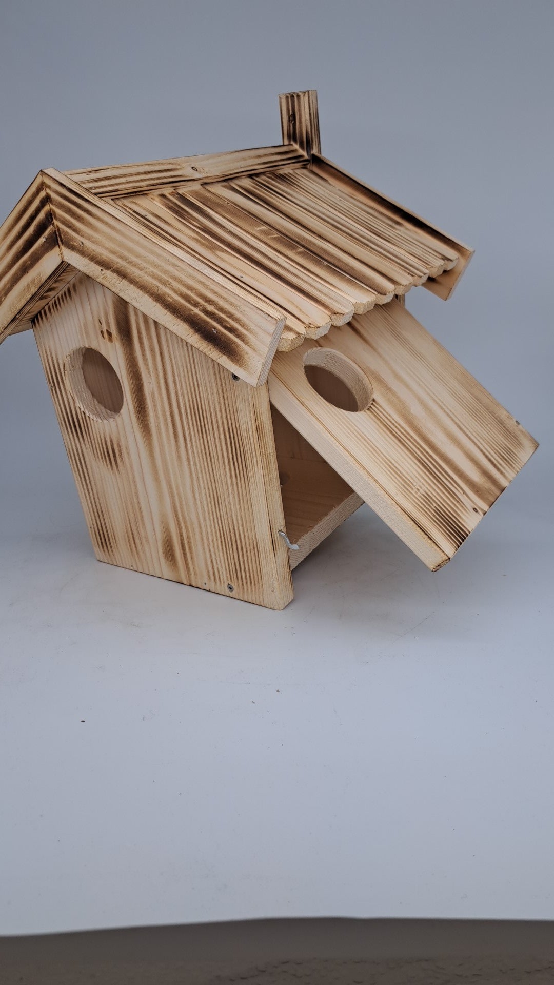 Eichhörnchenkobel Eichhörnchen Kobel Eichhörnchenhaus Futterhaus Eichhörnchenspielhaus edel geflammt E3G