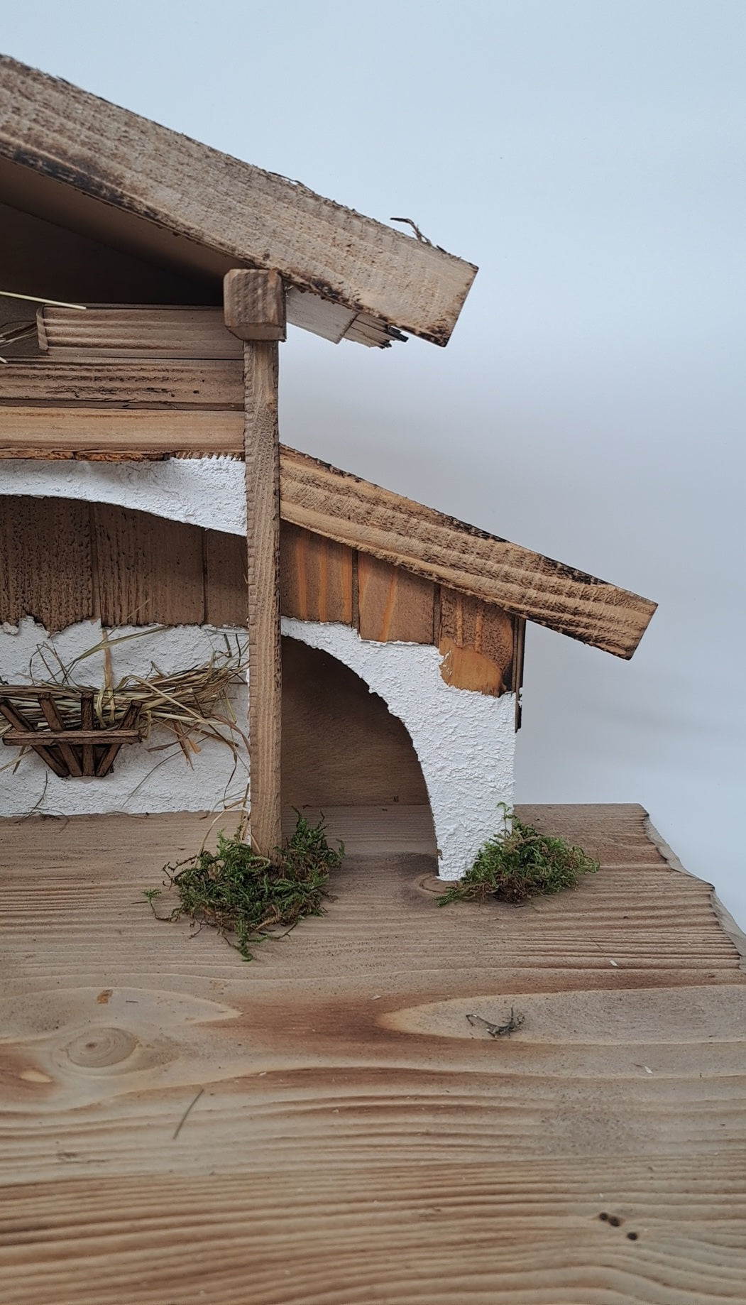 Weihnachtskrippe- Krippe Krippenstall Weihnachten-Weihnachtskrippe K2