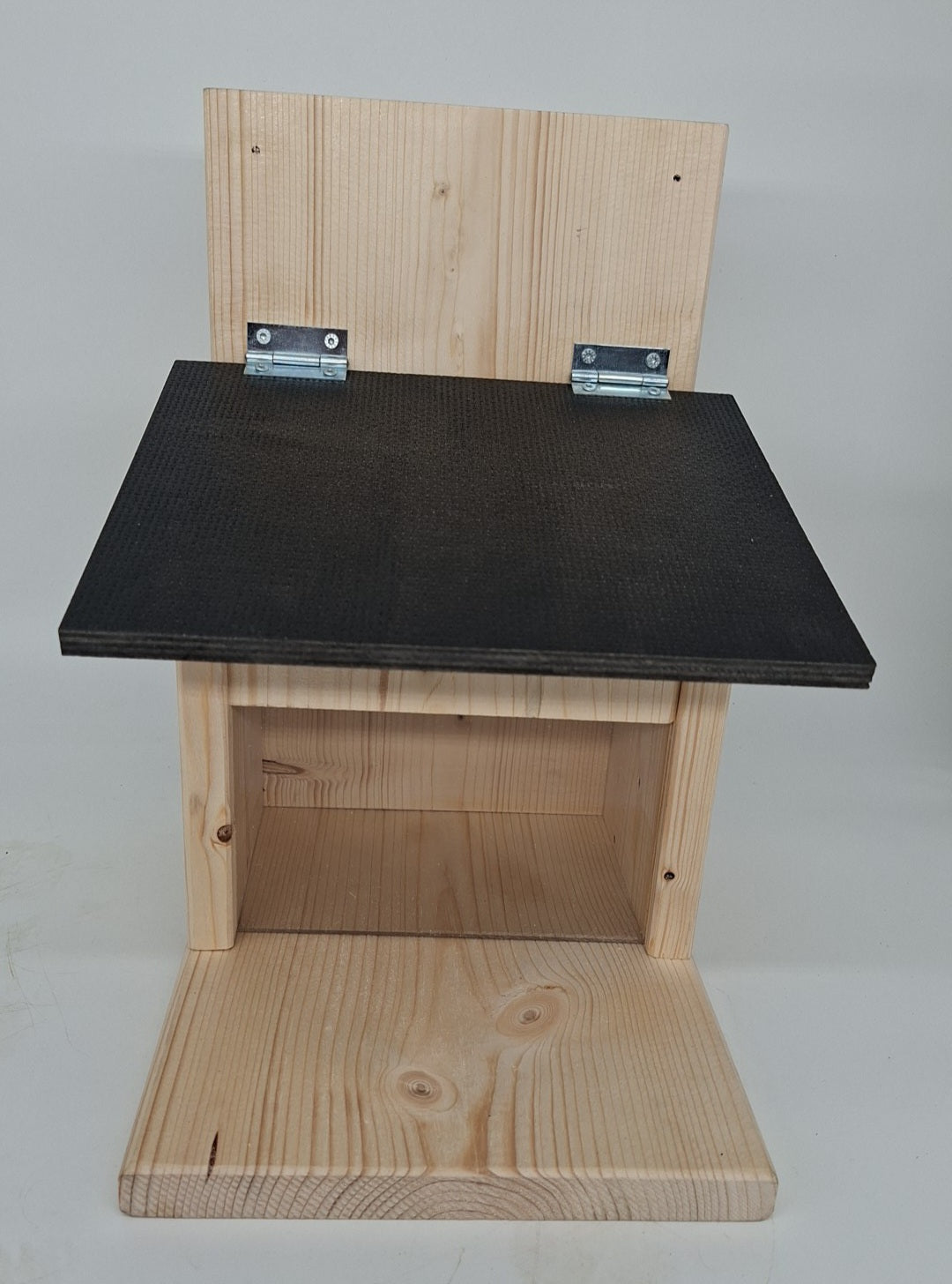 XXL squirrel feeder house squirrel feeding house feeding place for squirrels 2x weatherproof impregnated nature e1n